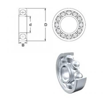 200 mm x 310 mm x 51 mm  ZEN 6040 deep groove ball bearings