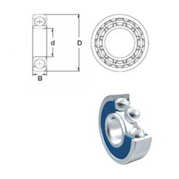 15 mm x 35 mm x 11 mm  ZEN S6202-2RS deep groove ball bearings