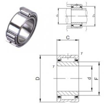 35 mm x 55 mm x 20 mm  JNS NA 4907 needle roller bearings