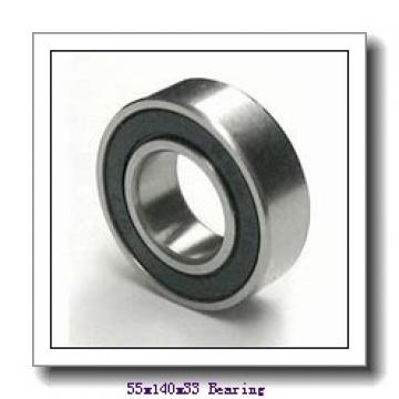 55,000 mm x 140,000 mm x 33,000 mm  NTN 7411B angular contact ball bearings