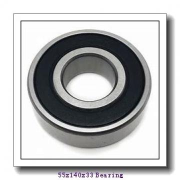 55 mm x 140 mm x 33 mm  ISO NH411 cylindrical roller bearings
