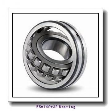 55 mm x 140 mm x 33 mm  NACHI NJ 411 cylindrical roller bearings