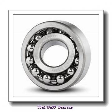 55 mm x 140 mm x 33 mm  FBJ NUP411 cylindrical roller bearings