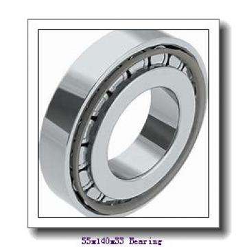 55 mm x 140 mm x 33 mm  Loyal 7411 A angular contact ball bearings