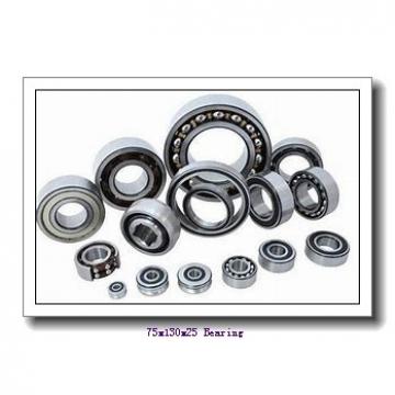75 mm x 130 mm x 25 mm  NTN NJ215E cylindrical roller bearings