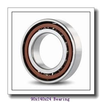 90 mm x 140 mm x 24 mm  ISB NU 1018 cylindrical roller bearings