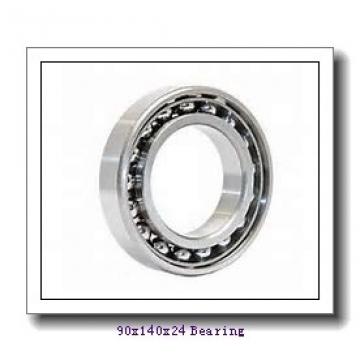 90,000 mm x 140,000 mm x 24,000 mm  NTN-SNR 6018ZZ deep groove ball bearings