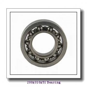 200 mm x 310 mm x 51 mm  FAG B7040-C-T-P4S angular contact ball bearings