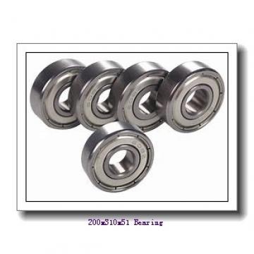 200 mm x 310 mm x 51 mm  NACHI 7040CDB angular contact ball bearings