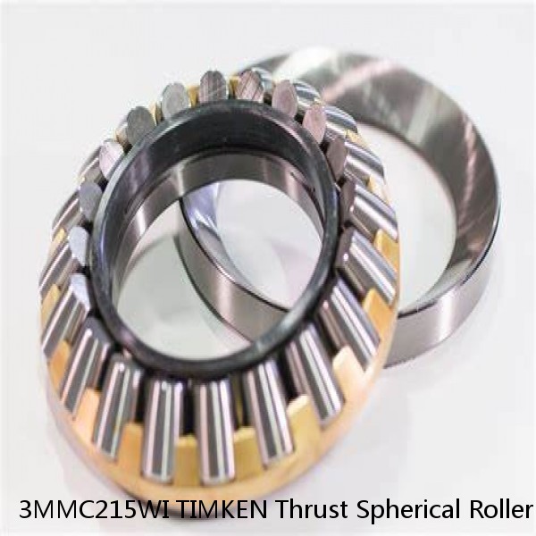 3MMC215WI TIMKEN Thrust Spherical Roller Bearings-Type TSR