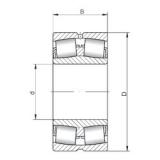 120 mm x 180 mm x 60 mm  ISO 24024W33 spherical roller bearings