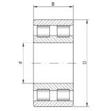 120 mm x 180 mm x 60 mm  Loyal NN4024 cylindrical roller bearings